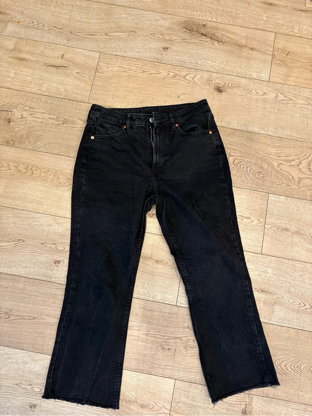 Lee Women's Black Straight-Leg Jeans